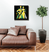 Runway Glamour Fashion Art Canvas - Beyond T-shirts