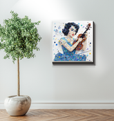 Coastal Dreamscape Canvas showing serene seaside landscape