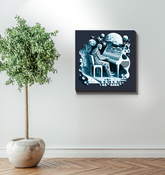 Bassline Brilliance Wrapped Canvas