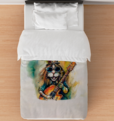 Trumpeter’s Tranquil Tunes Duvet Cover