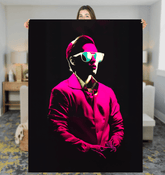 Nature-Inspired Textures Sherpa Blanket - Beyond T-shirts