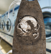 Bass & Brushstrokes Laundry Bag