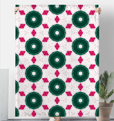 Diamond Delight Sherpa Blanket