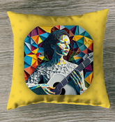 Reggae Riddim Outdoor Pillow
