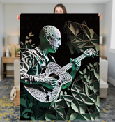 Metal Mania Sherpa Blanket