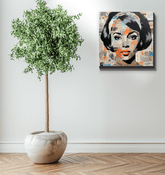 Sonic Illusions Wrapped Canvas Notes In Harmony - Beyond T-shirts