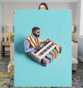 Cozy Kirigram Mountain Majesty Sherpa Blanket with elegant design.