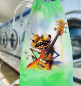 Zany Zoologist's Zebra Laundry Bag