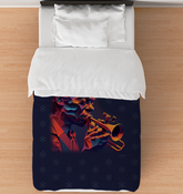 Rock Riffs Duvet Cover