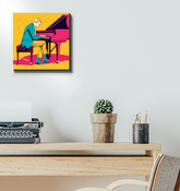 Runway Fusion Elegance Wrapped Canvas - Beyond T-shirts