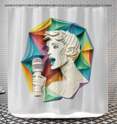 Power Pop Shower Curtain