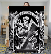 New Wave Neon Sherpa Blanket