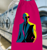 Fashion Fusion Abstract Laundry Sack - Beyond T-shirts