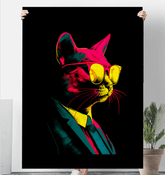 Mystical Cat Whispers Sherpa Blanket - Beyond T-shirts