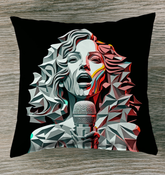 Melodic Dreams Outdoor Pillow