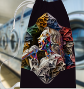 Rhythmic Laundry Routine Laundry Bag