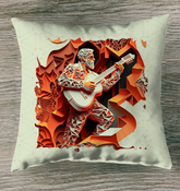 Serenade in the Garden Outdoor Pillow