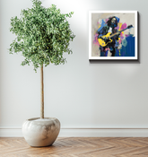 Geometric Calm Wrapped Canvas