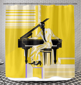 Chic Couture Runway Shower Curtain - Fashion Jam Series - Beyond T-shirts