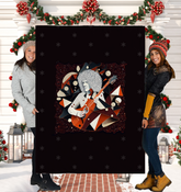 Lyric Loom Sherpa Blanket