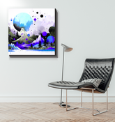 Majestic Mesa Rocky Landscape Canvas