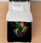 Lion's Gaze Wilderness Comforter - Beyond T-shirts