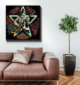 Vinyl Vignette Wrapped Canvas