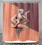 Couture Charm Fashion Jam Shower Curtain - Beyond T-shirts