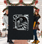 Vinyl Vibe Sherpa Blanket