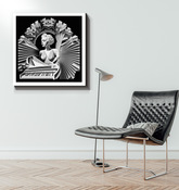 Folk Revival Wrapped Canvas