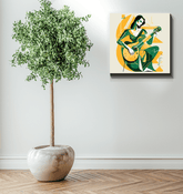 Runway Elegance Wrapped Canvas - Beyond T-shirts