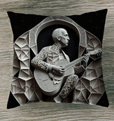 Jazz Jamboree Outdoor Pillow