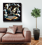 Harmonic Hues Wrapped Canvas