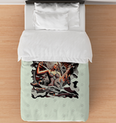 Flute Fantasy Duvet Cover