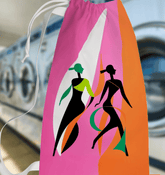 Graffiti Runway Laundry Tote - Beyond T-shirts