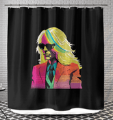 Glamour Graffiti Bath Screen - Beyond T-shirts