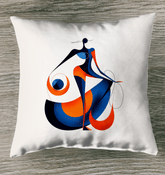 Couture Elegance Outdoor Throw Pillow - Beyond T-shirts