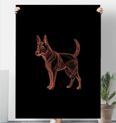 Playful Paws and Bones Blanket