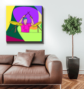 Drummer Wrapped Canvas - Beyond T-shirts