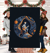 Classical Motifs Sherpa Blanket