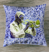 Vibrant and comfortable mandala-themed indoor pillow