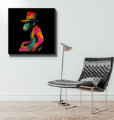 Curious Monkey Adventures Canvas - Beyond T-shirts