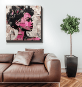 Sonic Reverberation Wrapped Canvas Notes Of Unity - Beyond T-shirts