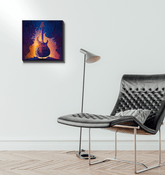 Symphony of Colors - Abstract Music Canvas - Beyond T-shirts