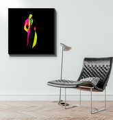 Abstract Couture Expression Canvas - Beyond T-shirts