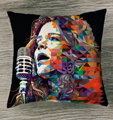 Singing Music Note Indoor Pillow