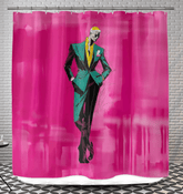 Fashion Fusion Shower Curtain - Beyond T-shirts