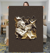 Crescendo Canopy Sherpa Blanket