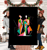 Gallery-Ready Couture Sherpa Blanket - Beyond T-shirts