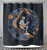 Symphony Swirl Shower Curtain